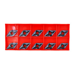 HOPSON TOOLS DNMG of CNC Carbide Inserts for Turning Steel Metal lathe Cutting Tools, 10 PCS.