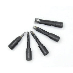 Solid Carbide Bit for Domino Jointing Machines Cutter Set Includes 5 Solid Carbide Bits with Diameters of 4mm,5mm,6mm,8mm and 10mm