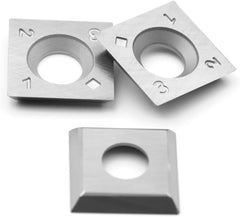 Hopson Tools 15mm Square Straight Carbide Inserts for Woodturning, 15×15×2.5mm,10PCS