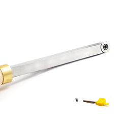 Woodturning Carbide Lathe Tool Mini Size Finisher Round Tip Chisel for Wood Hobbyist or DIY or Carpenter.