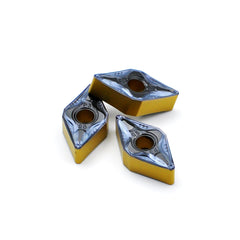 HOPSON TOOLS DNMG of CNC Carbide Inserts for Turning Steel Metal lathe Cutting Tools, 10 PCS.