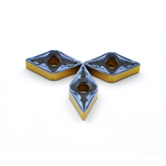 HOPSON TOOLS DNMG of CNC Carbide Inserts for Turning Steel Metal lathe Cutting Tools, 10 PCS.