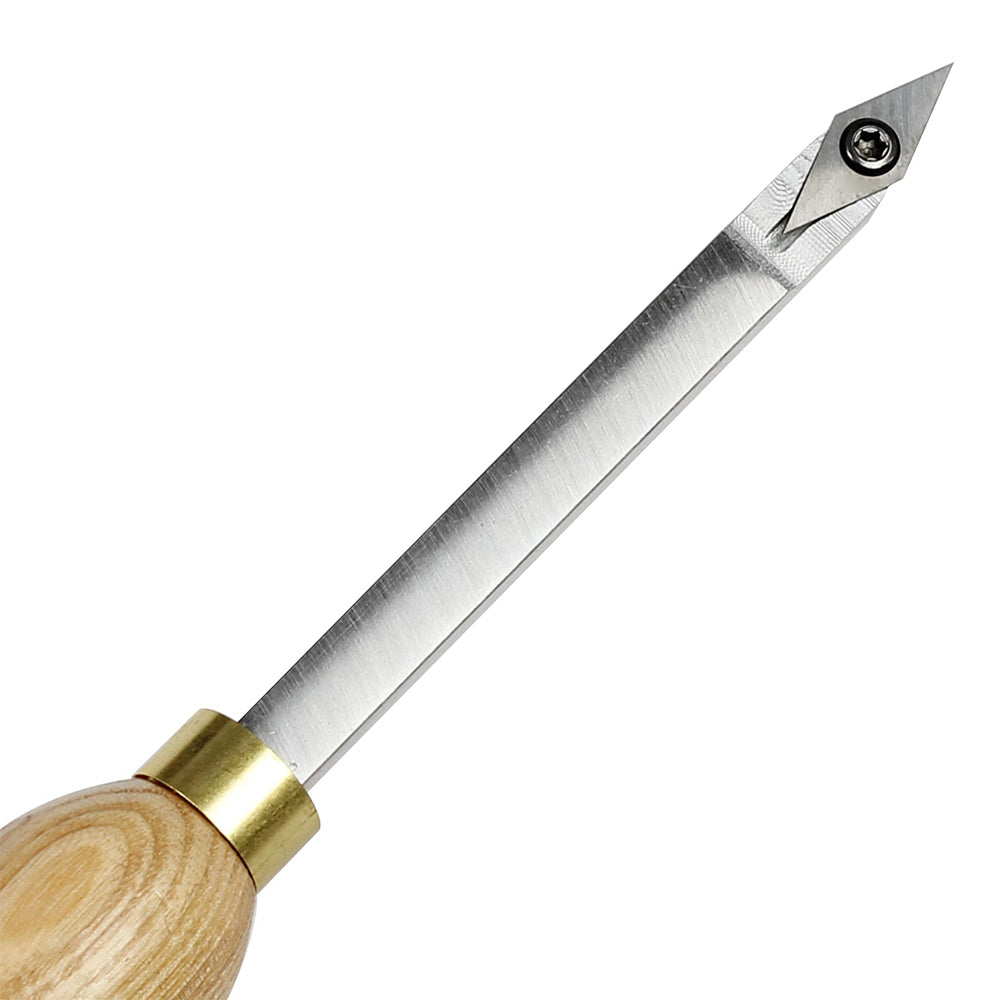 Woodturning Carbide Lathe Tool Mini Size Detailer Diamond Tip