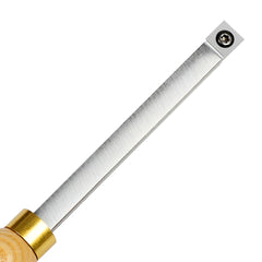 Woodturning Carbide Lathe Tool Mini Size Rougher Square Tip Chisel for Wood Hobbyist or DIY or Carpenter.