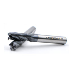 Carbide Square End Mills 4 Flute TiALN Coating CNC Mill Bits for Steel - 1PCS